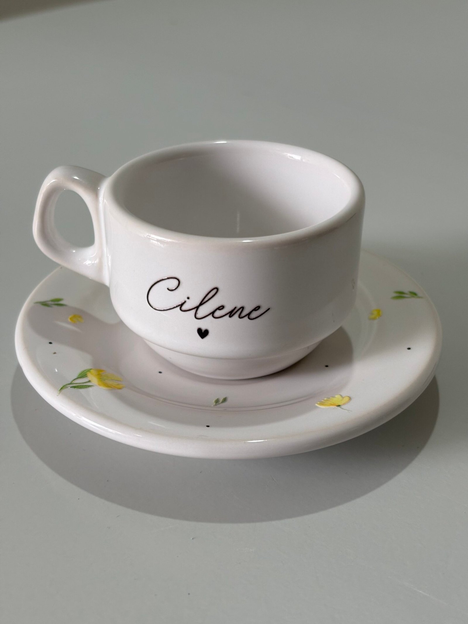 Xícara + Pires | Personalizados